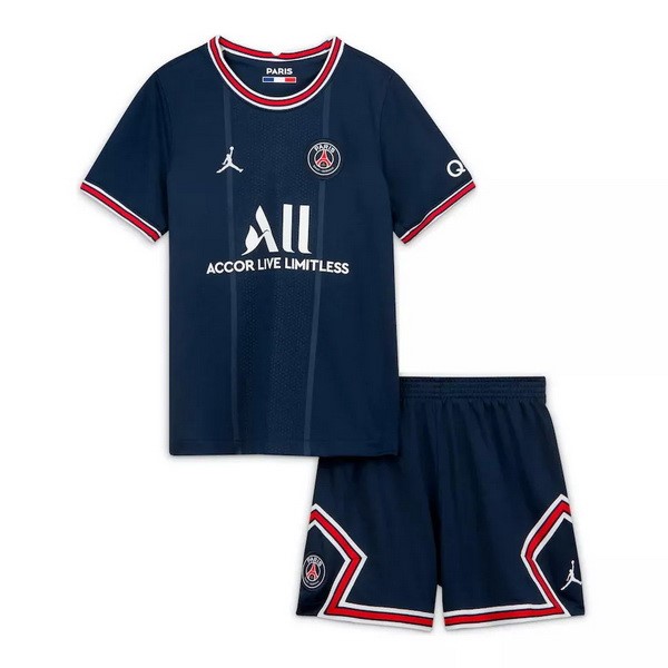 Maillot Football Paris Saint Germain Domicile Enfant 2021-22 Bleu